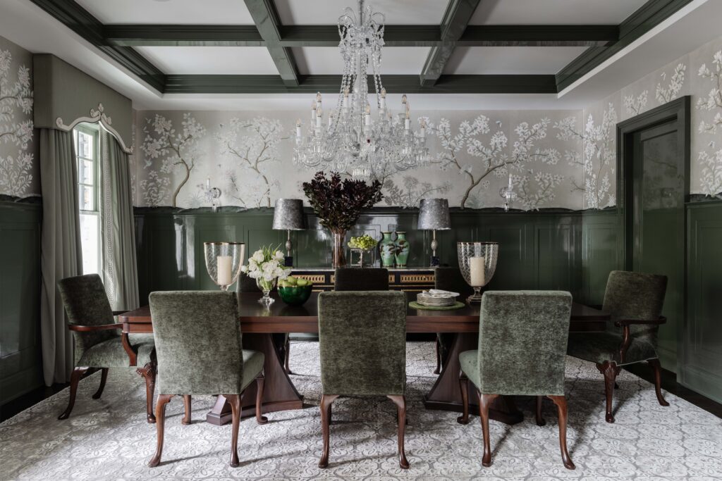 Amy Aidinis Hirsch Brings the Drama to this Greenwich Dining Room ...